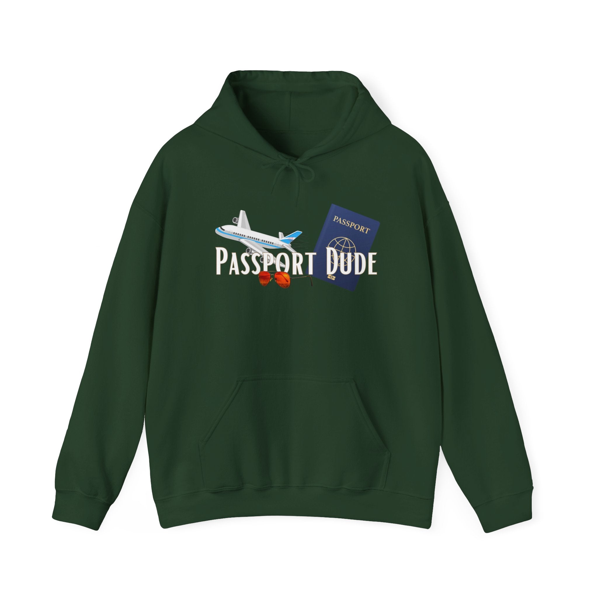 Passport Dude Unisex Heavy Blend™ Hooded Sweatshirt